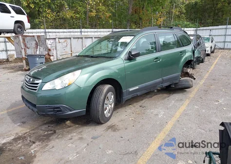 2011 Subaru Outback 2.5I z USA, uszkodzony, nr VIN 4S4BRCACXB3380678